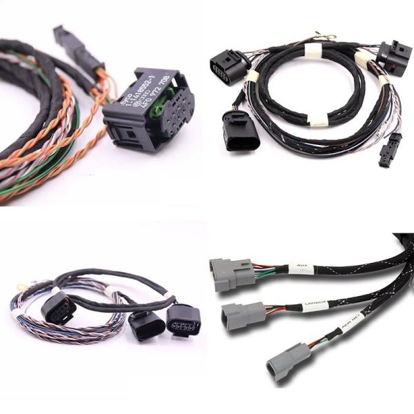 Quality Customized Length AWM Flat Cable Wire Harness Assembly for 320d 323d C6.4 330d 336d C9 for sale