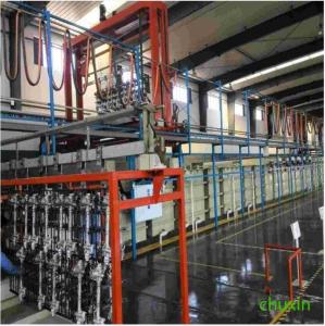 Aluminum Alloy Automated Plating Line , Plating Line Equipment