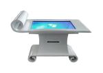 43 Inch LCD HD Interactive Digital Touch Table Touch Screen Kiosk Floor Stand