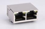 Power Over Ethernet Poe Rj45 Connector With Transformer Single Port 1X2 Tab Up