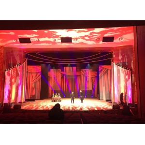 Ultra Slim SMD2525 7.81mm Transparent LED Display Rental Installation