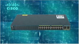 China WS-C2960+24TC-S 24 Port Cisco Ethernet Switch 2960 X Series High Precision wholesale