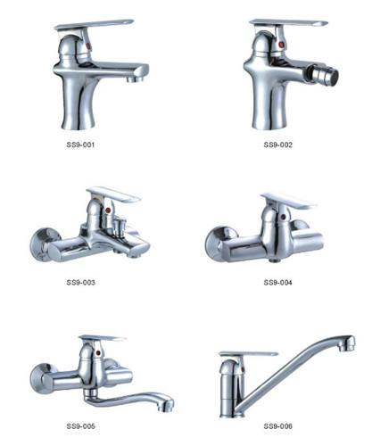 Quality Mounted Single Handle Extended Basin Faucet For Bathroom for sale