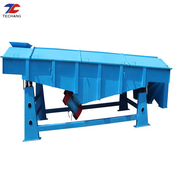 Quality Large Capacity Sand Screening Linear Vibrating Screen 45 - 60 Degree Angle Of Oscillation for sale