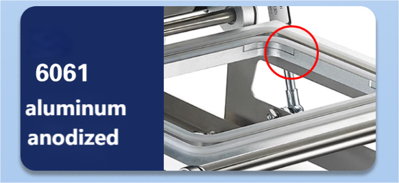 Compact Design 304 Stainless Steel Electrically Heated Manual Tray Sealing