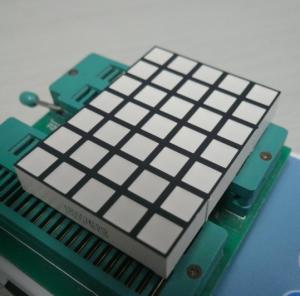 China Square Dot Matrix Led Display , 5x7 Dot Matrix LED Running Display wholesale