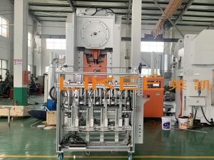 China 9000pcs/H Alufoil Aluminum Food Container Manufacturing Machine wholesale