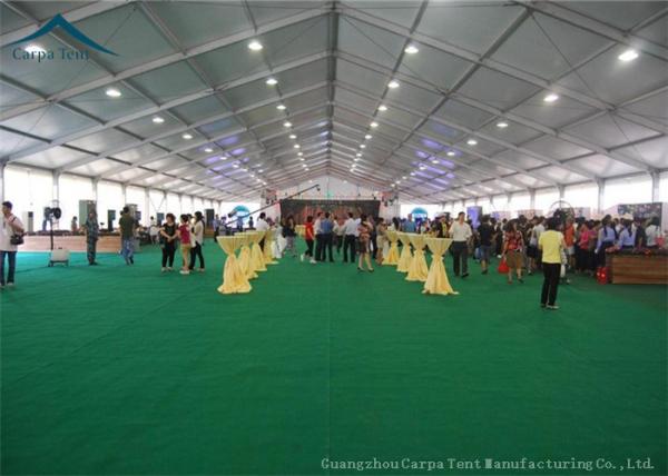 A-Frame Large Exhibition Event Tents With Aluminum And PVC Tent Fabric, 20m * 30m Big Canopy