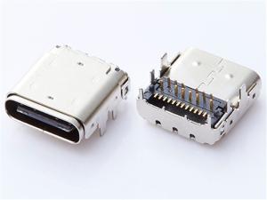 China USB3.1 Type-C Connector USB3.1 C Type, THT, Receptacle, 24PIN，SMT+DIP， HULYN wholesale