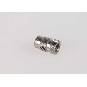 Knurled Insert Stainless Steel Nuts Precision Micro Machining ISO9001 Certificat