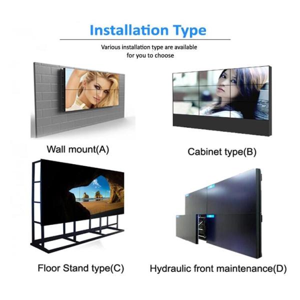 55Inch 55" Narrow Bezel LCD Display Screen Led backlight Lcd Video Wall