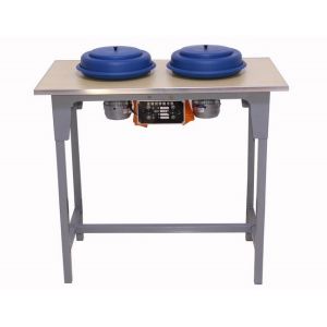 China Double Disc Diameter 203mm Metallographic Sample Polishing Machine wholesale