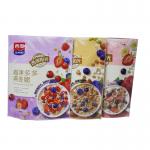China Safety Rack Up Pouch Packaging Oats With Dried Fruit / Vegetable Packaging Bag for sale