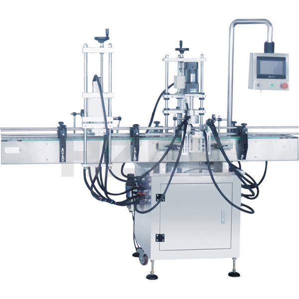 Automatic Plastic Bottle Capping Sealing Machine For Pet Perfume Glass Linear Screw Cap
