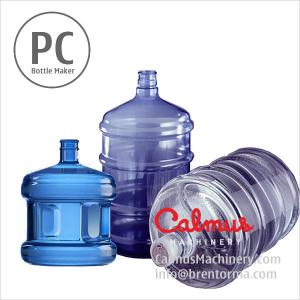 China 5 Gallons Polycarbonate Bottle Blow Molding 3 Gallon PC Bottle Making Machine wholesale