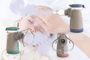 China Particle Size 1.8-4.0μM Nebulizer Inhaler Machine Noise Level Less Than 50dB wholesale