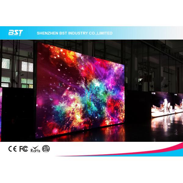 High contrast ratio Indoor Advertising Led Display , P3 SMD2121 Full Color LED Screen