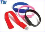 Colorful Easy to Carry Silicon Wristband Thumb Drives 2GB 4GB for Gifts with