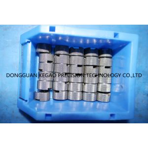 Knurling Metal Injection Molding Parts S45C Cnc Lathe Machining Parts