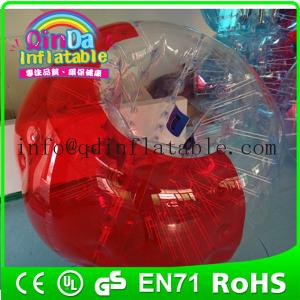 China QinDa Inflatable loopy ball bubble soccer/bubble football wholesale