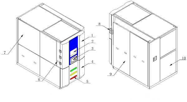 335L Stress Screening Environmental Test Chambers Water Cooled