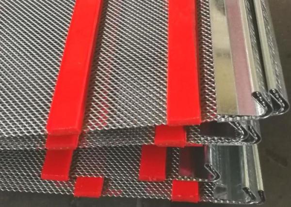 Quality Modular With Hooked Mining Screen Mesh Polyurethane Anti Clogging for sale