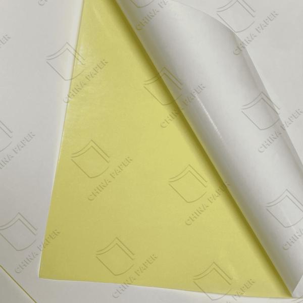 Quality 80/90g Self-adhesive sticker paper with a smooth surface and high brightness for vibrant colors and crisp prints for sale