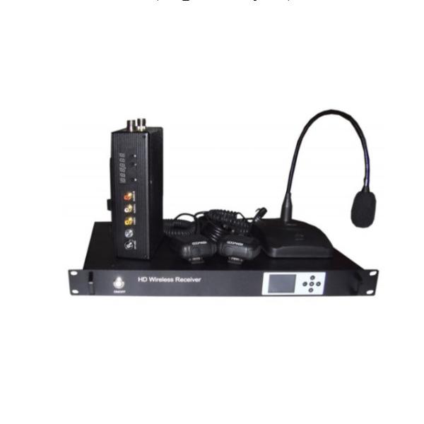 Quality COFDM Long Range Wireless Video Transmitter Two Way Voice Communication 5-10W for sale