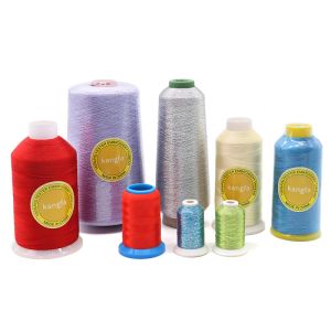 Low MOQ 4000Y 120D/2 High Tenacity Polyester Embroidery Thread for Machine
