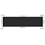 11.9 Inch Stretched HD Capacitive Touch Monitor Supports Raspberry Pi Jetson