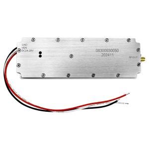China 50W 100W 1.2g 2.4g 5.8g GaN lora digital with circulator FPV UAV jammer module for anti drone system on sale