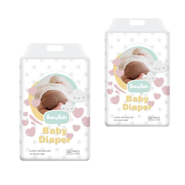 Disposable Soft Sleepy Baby Diaper Pant Nappies High Absorbent