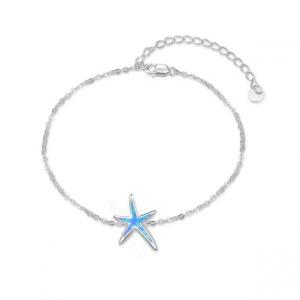 China Starfish Bracelet Opal Bracelets for Women Girls Fine Jewelry Birthday Mother