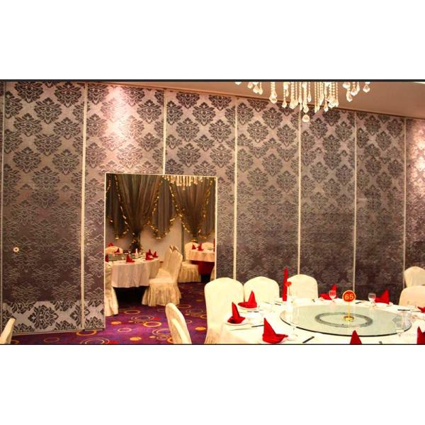 Melamine Finished MDF Board Folding Partition Walls Width 500mm - 1230mm