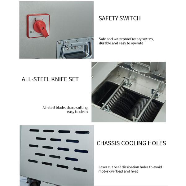 Automatic Food Processing Machine Fresh Beef Carpaccio Slicer Raw Pork Meat Slicer Machine