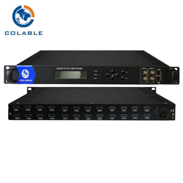 New Cheap 8/12/16/24*HD+2*ASI to IP(spts & mpts)+2*ASI MPEG-4 AVC/H.264 Encoder