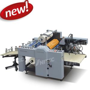 China Automatic Single &amp; Double Side Paper Laminating Machine With Separator SADF-540B wholesale