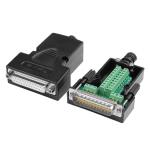 DB25 D Sub 25 Pin Connectors to Terminal Blocks Adapter with housing