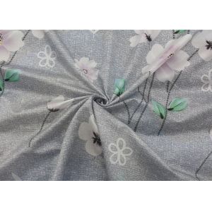 China Warp Knitted Printed Mattress Pillowcase Fabric Matte 100% Polyester wholesale