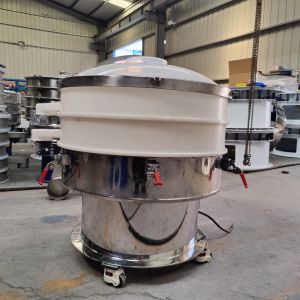 Plastic Vertical Vibration Sieve Machine For Separation Screening