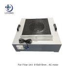 Low Noise Fan Filter Units For Clean Rooms With Uniform Velocity And Computer