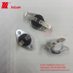 China Temperature Control Switch Normally Closed / Open KSD301 Bimetal Thermostat Manual Reset Thermal Cut Out Switch wholesale