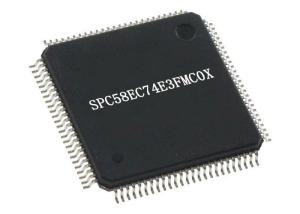 China 100-TQFP Integrated Circuit Chip SPC58EC74E3FMC0X 32-Bit Microcontrollers - MCU on sale