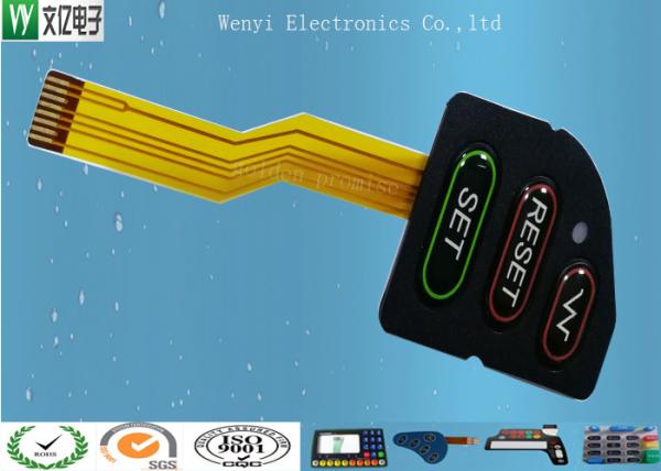 Quality Pcb Based FPC Membrane Switch 2.54 Mm Pitch Hi - Glossy Epoxy 1.8mm Thickness for sale