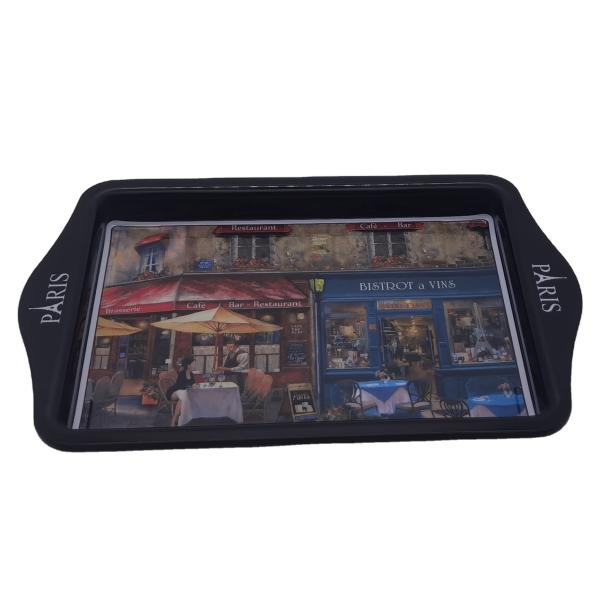 Quality OEM ODM Rectangular Tin Serving Tray CMYK Printing Personalized Tin Containers for sale