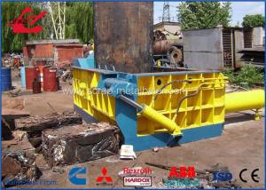 China 200 Tons Scrap Metal Baler Machine For Leftover Metals / Copper / Aluminum , Siemens Motor wholesale