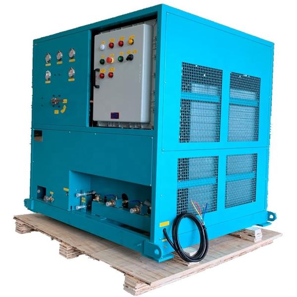 Quality 25HP ISO Tank Refrigerant ISO Tank Recovery System  Ac Recharge Machine R32 R134a Vapor Recovery Gas Charging Machine for sale
