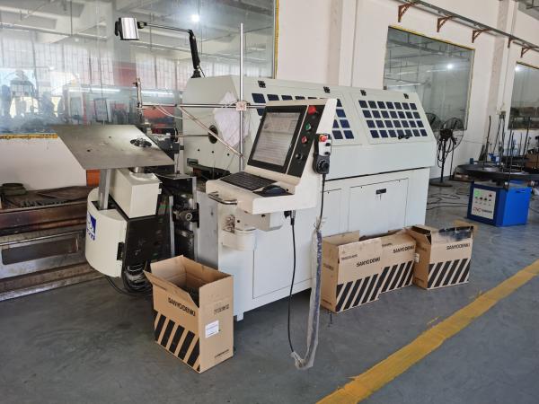 Quality 380V 50Hz Wire Bending Machine , 70m / Min CNC Spring Forming Machine for sale