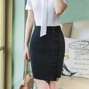 China Formal Ladies Business Skirt Custom Design Office Skirt For Women wholesale