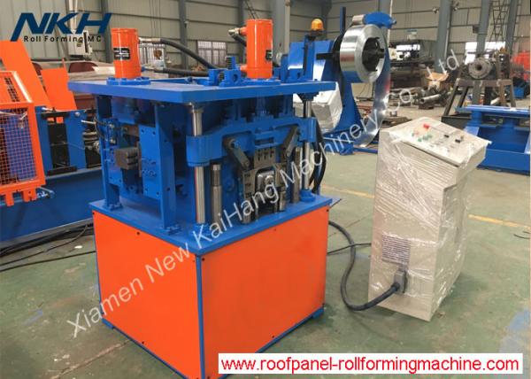 Quality Rectangular Shape Elbow Maker Machine Tooth Curving / Crimping For Downpipe Panel for sale